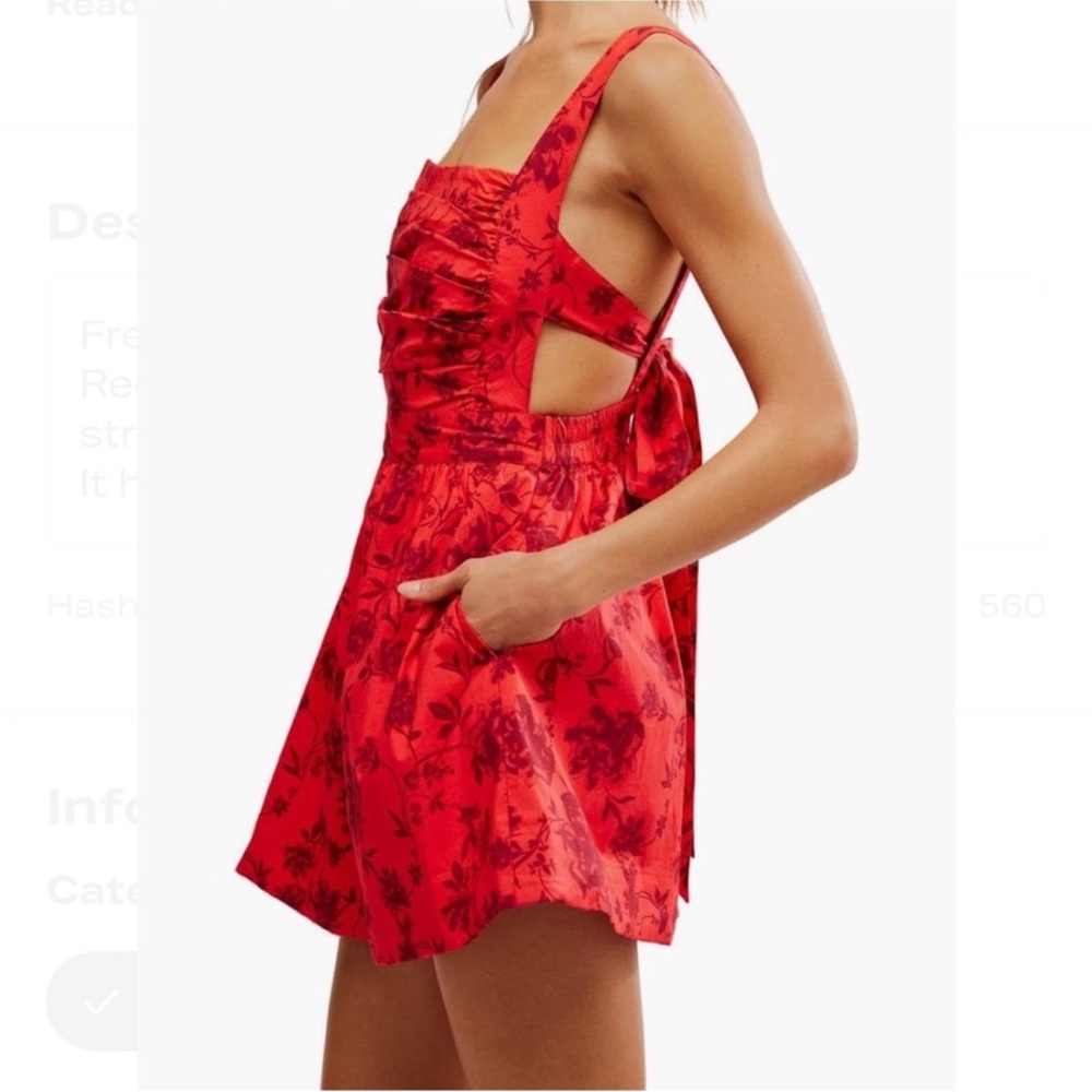 Free People Meet Me In Maui Dress in Heat Wave Combo size small